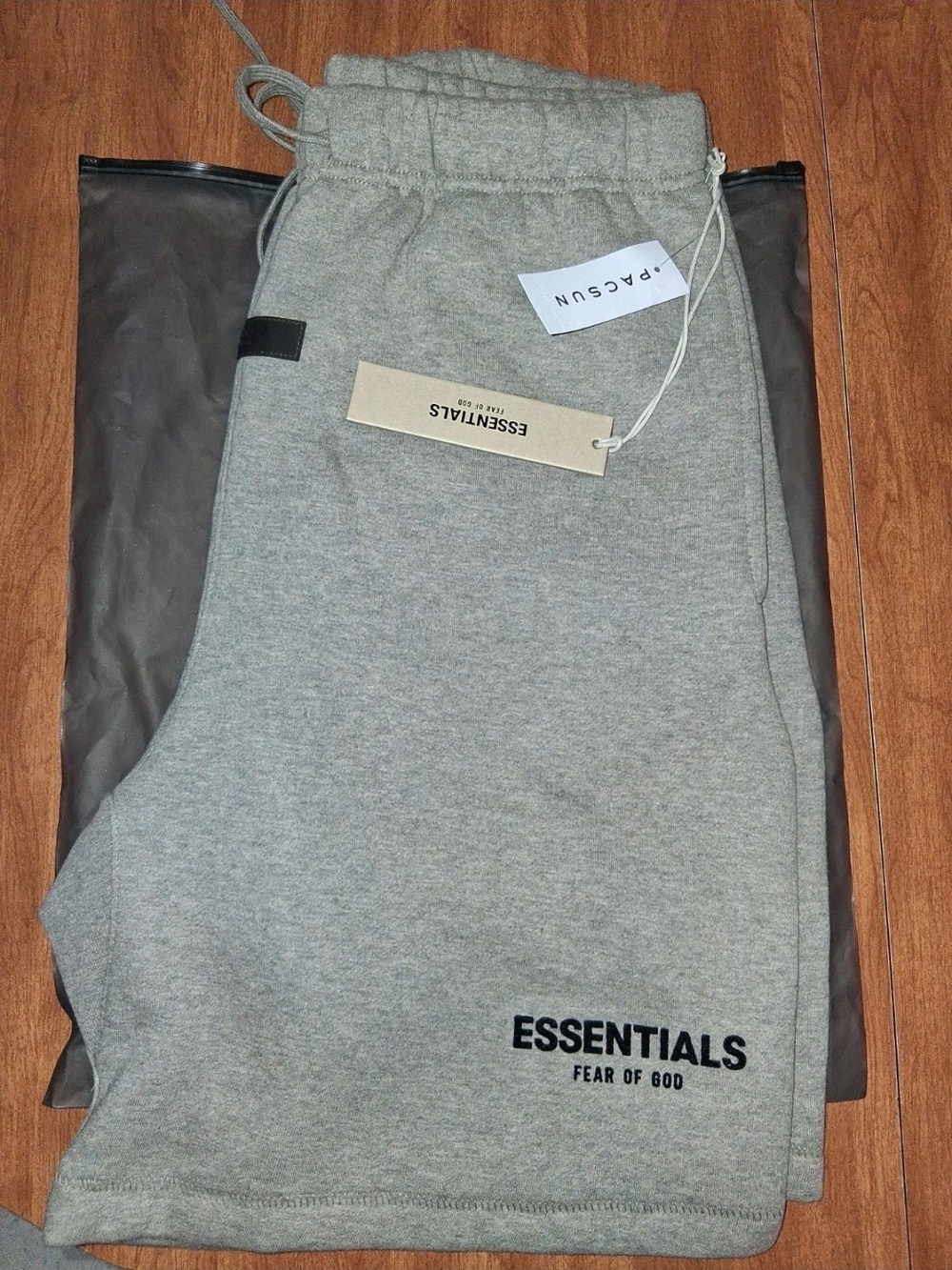 Fear of God Essentials Dark Oatmeal Shorts